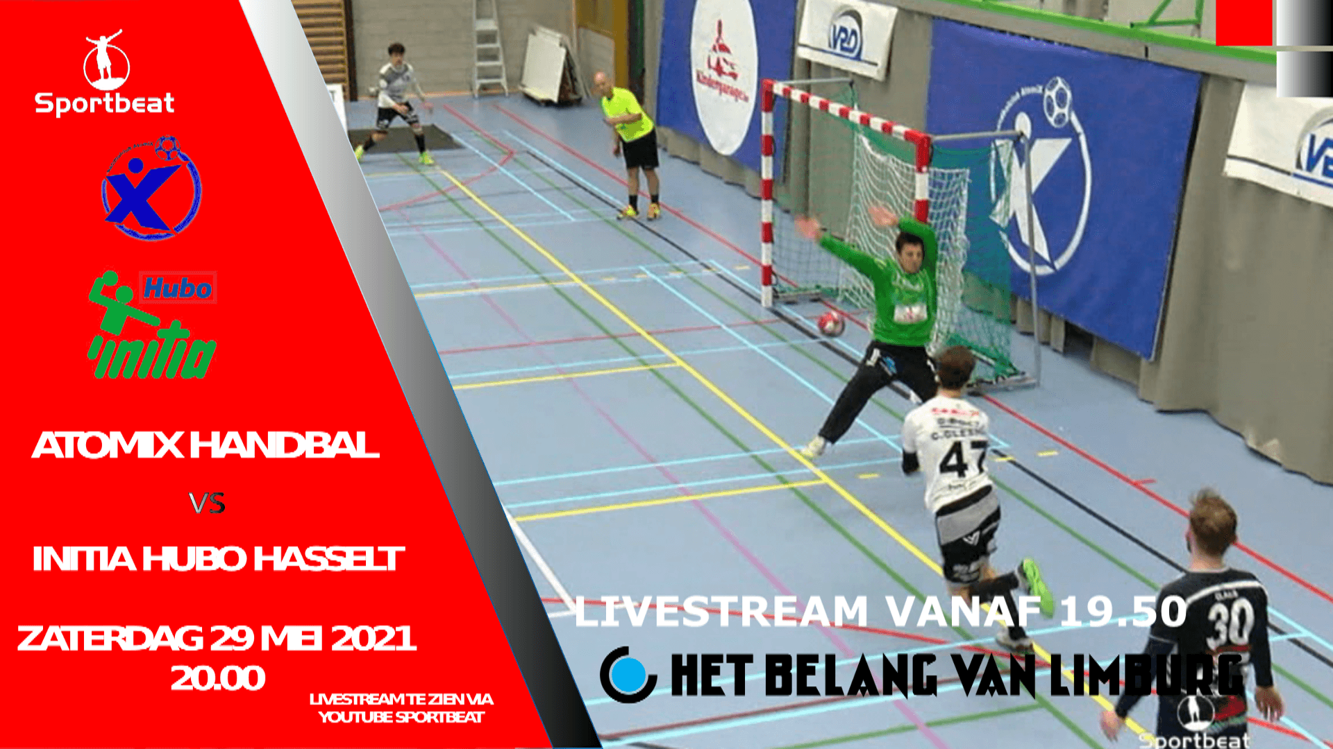 Atomix vs Initia Hasselt zaterdag live te volgen vanaf 19.50....