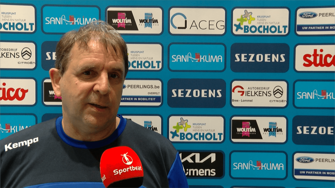 Coach Boiten aangeslagen na de zware knieblessure voor Van Criekinge Sezoens Bocholt