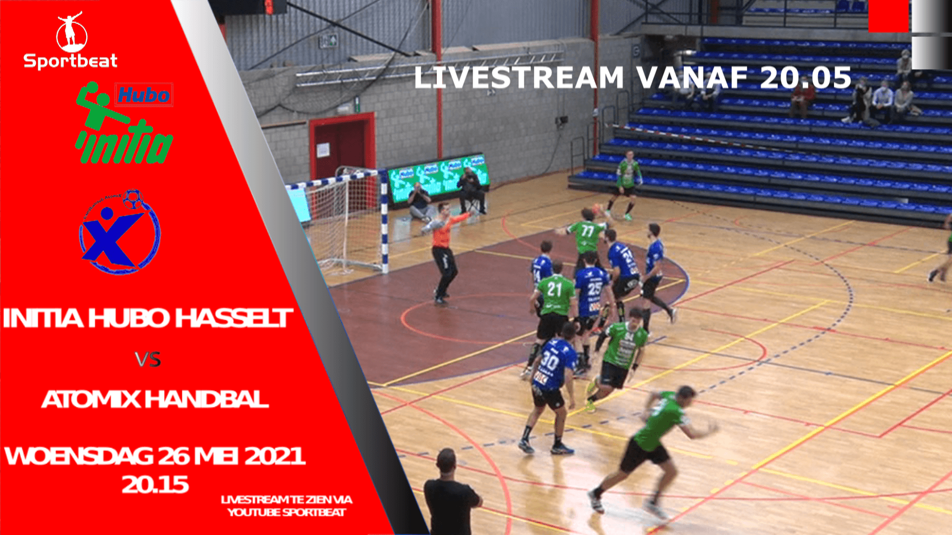 De strijd om plaats 5 en 6 tussen Initia Hasselt en Atomix kan je hier terug bekijken...