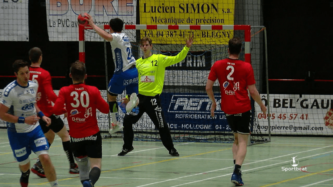 HC Visé vs Atomix Handbal van speeldag een Nationale handbal bekijk je hier terug...