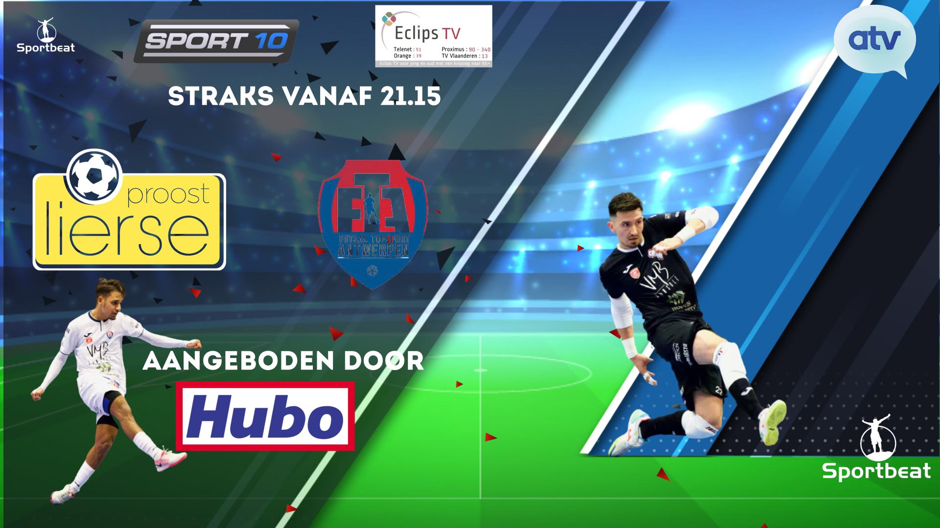 Proost Lierse vs FT Antwerpen live te bekijken via Sportbeat TV