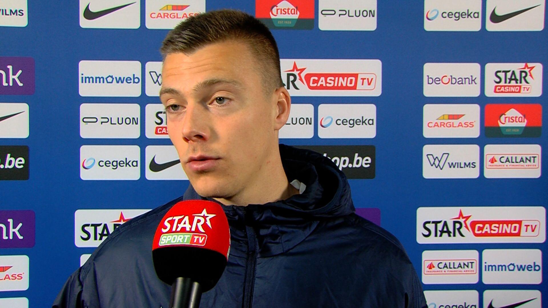 Reactie Daan Heymans KRC Genk na 1-1 vs RAAL