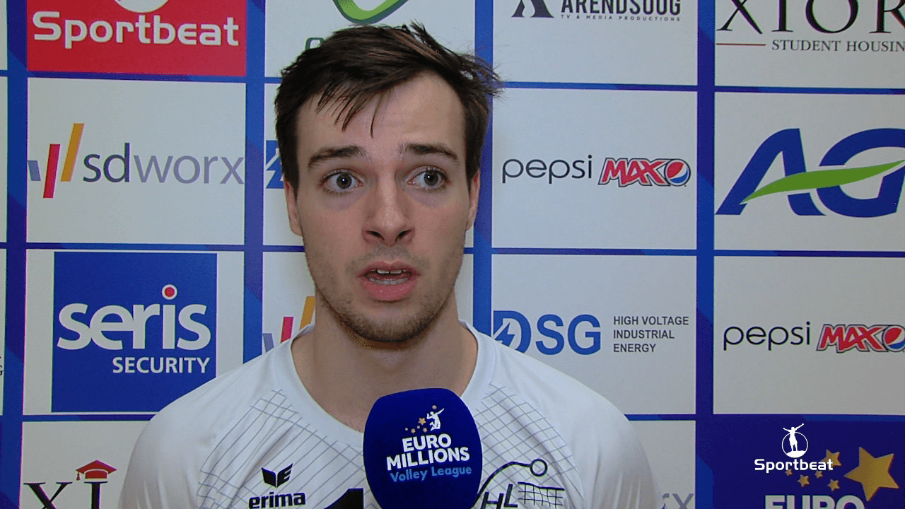 Reactie Daan De Saedeleer Volley Haasrode Leuven na 3 0 winst vs Syros CEV Cup