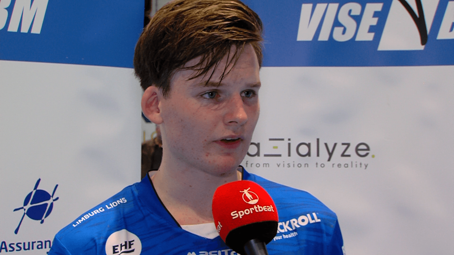 Reactie Jur Eussen Limburg Lions na winst op bezoek bij HC Visé.