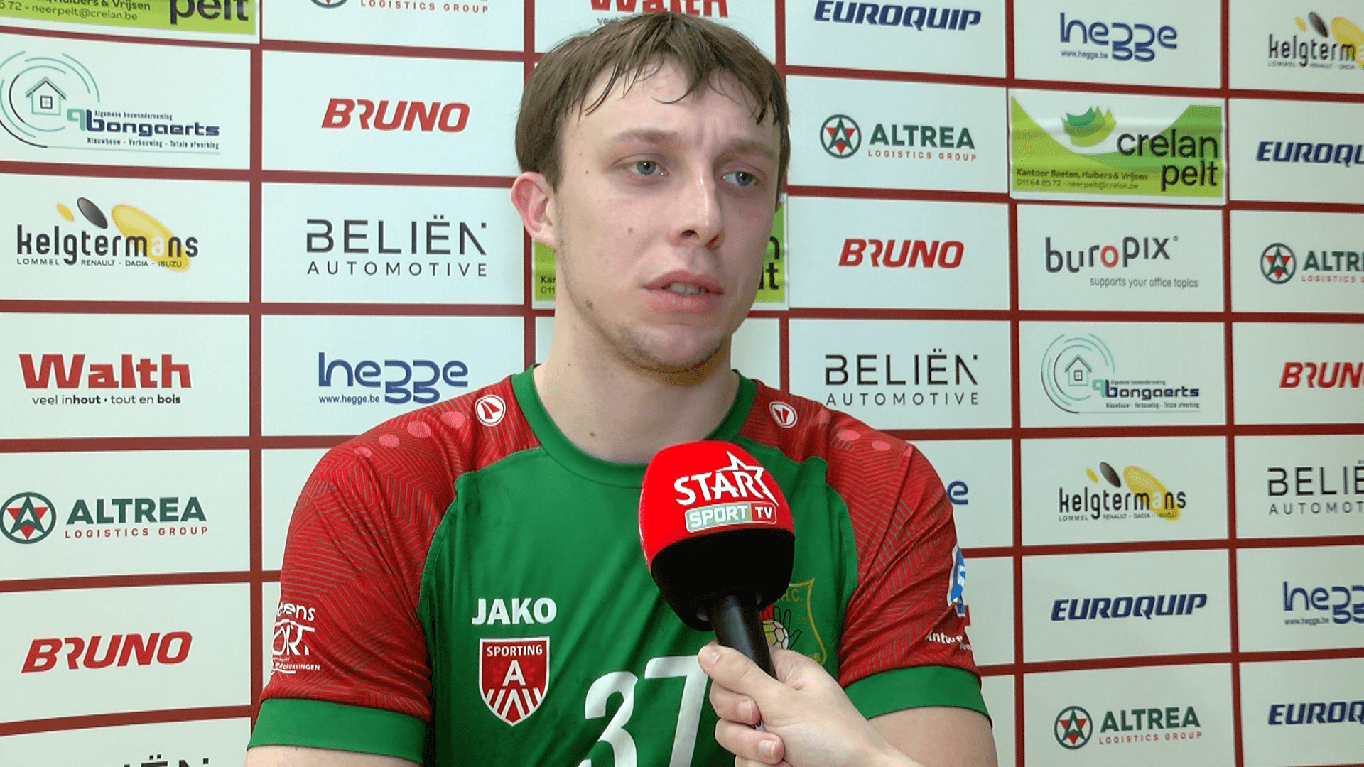 Reactie Viktor Vanslype Biobest Sasja na 31-22 verlies op bezoek bij Sporting Pelt