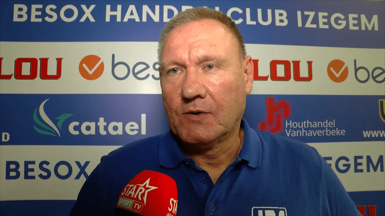 Reactie coach Frank Platteeuw Besox Izegem na winst vs Kreasa Houthalen