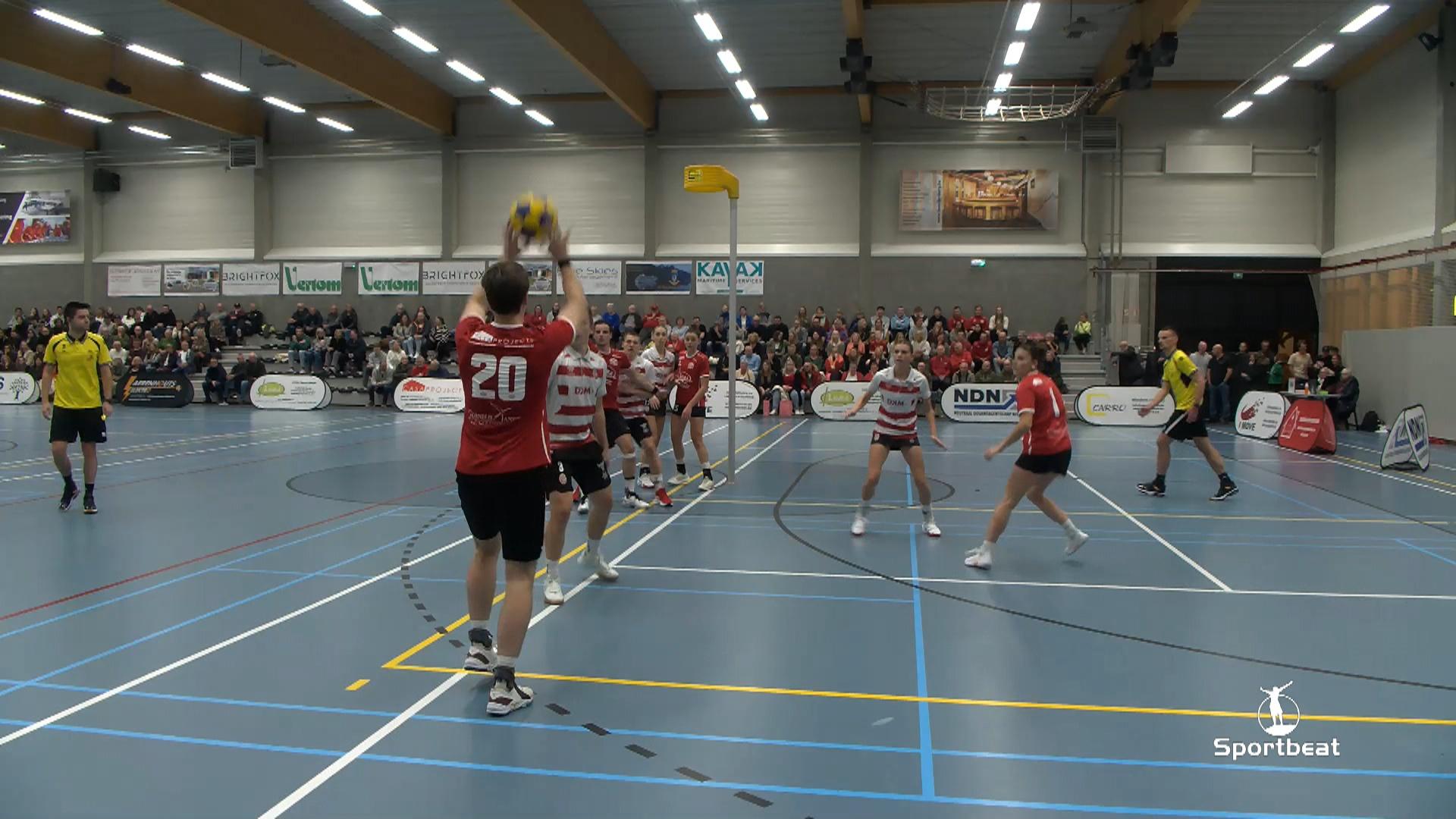 Verslag AKC Luma vs Borgerhout GW speeldag 1 Bouncewear Topleague Korfbal competitie 34 17