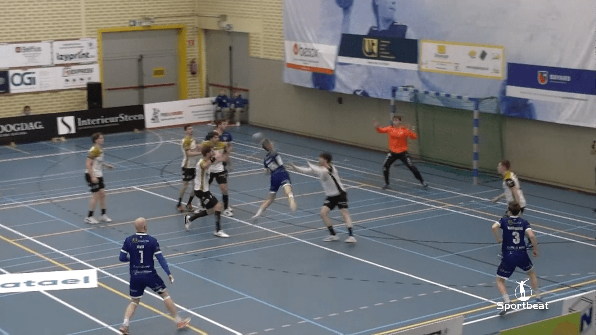Verslag Filou Izegem vs Limburg Lions Speeldag 14 Beneleague Handbal