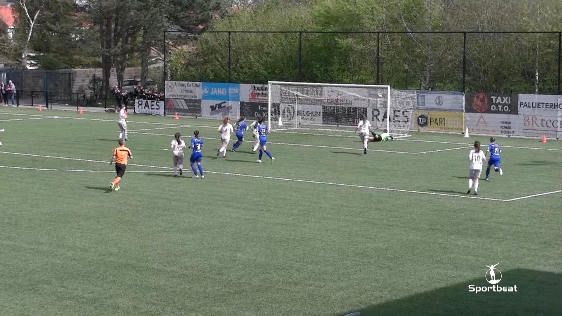 Verslag KSV Bredene vs Merkem 2de Nationale vrouwenvoetbal