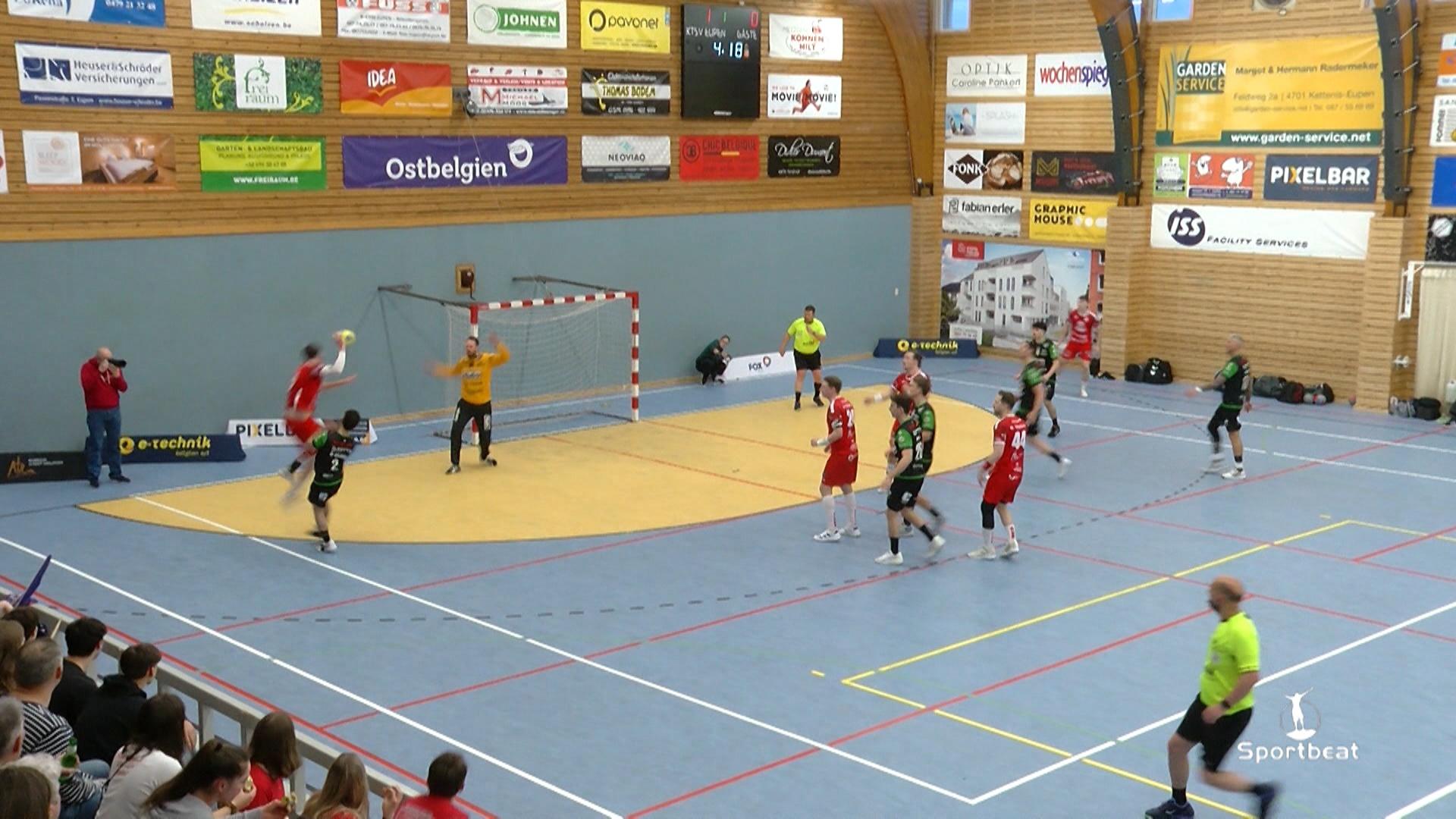 Verslag KTSV Eupen vs HUBO Handbal   speeldag 3 Play offs   2024