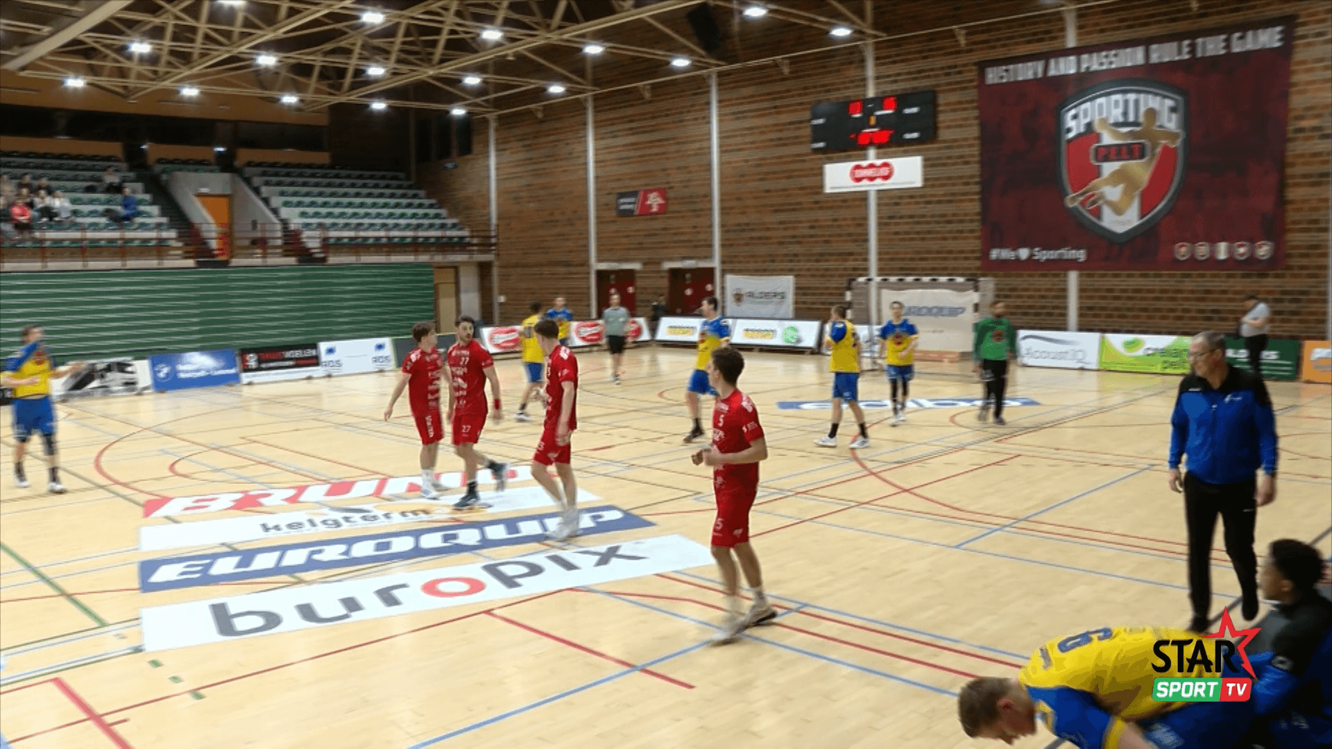 Verslag Sporting Pelt vs HV Bevo speeldag 18 Super handball League Star Sport TV