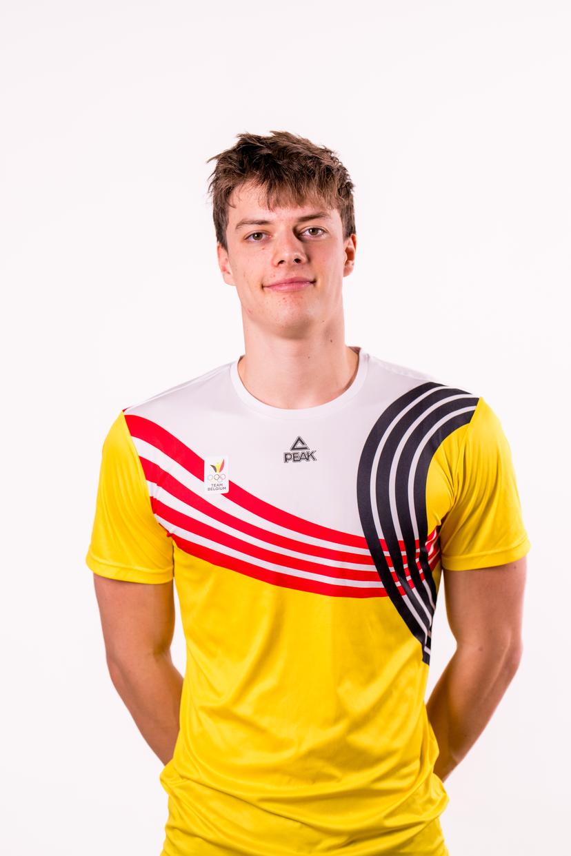 Athlete Noah Verreth poses for the photographer pictured during the annual winter training camp of Team Belgium organized by the BOIC-COIB Belgian Olympic Committee, in Belek, Turkey, Wednesday 26 November 2025. The camp takes place from 19 to 26 November and focuses on the initial preparations for the 2028 Olympic Games in Los Angeles. BELGA PHOTO JASPER JACOBS