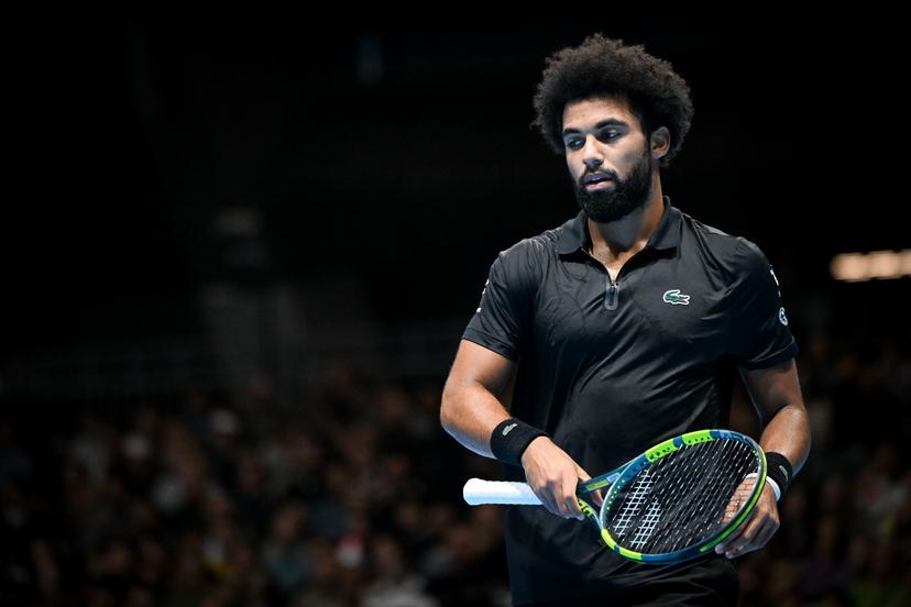 French Arthur Fils pictured during the semi final of the European Open ATP tennis tournament in Brussels, on Saturday 24 October 2026. This year's edition of the tournament is taking place from 17 to 25 October BELGA PHOTO ELIAS ROM