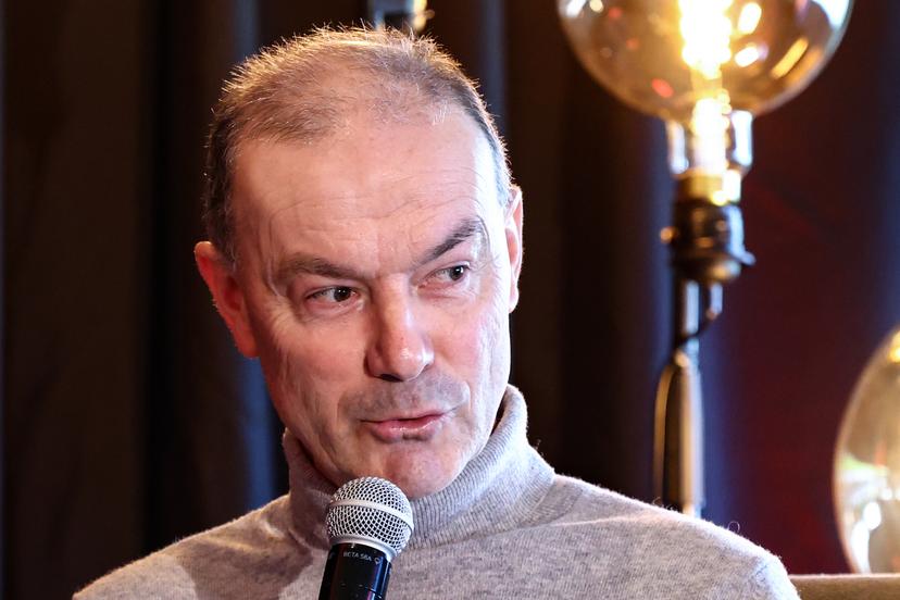 Antwerp's Jean Kindermans pictured during the presentation of the youth plan "Play to Grow" by the Pro League, in Heverlee, Friday 21 February 2025. Sports directors and others will also talk about the challenges and solutions for young elite players. BELGA PHOTO BRUNO FAHY