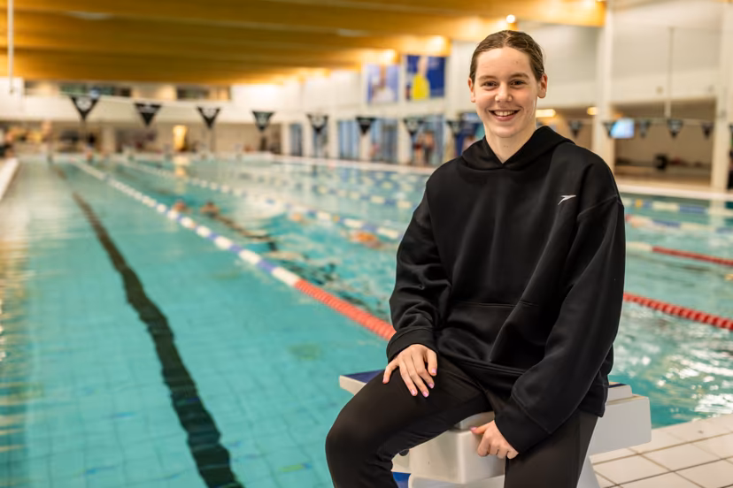 Belgian Roos Vanotterdijk pictured during the Open Belgian Swimming Championships 2026 (15-17/05), in Antwerp, on Sunday 17 May 2026. BELGA PHOTO DAVID PINTENS
