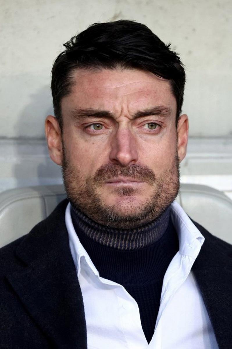 Bordeaux' Spanish head coach Albert Riera looks on prior to the French Cup round of 32 football match between Girondins de Bordeaux and OGC Nice at the stade Matmut Atlantique, in Bordeaux, southwestern France, on January 20, 2024. ROMAIN PERROCHEAU / AFP