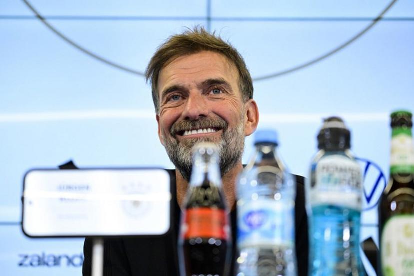Germany's newly appointed national football team head coach Juergen Klopp addresses a press conference at the headquarters of the German Football Federation (DFB) in Frankfurt am Main, western Germany on July 24, 2026. Jurgen Klopp was named as the new head coach of the German men's national football team on July 24, replacing Julian Nagelsmann who was dismissed after the team's disappointing World Cup performance. Klopp, famed for his success during stints as coach at Borussia Dortmund and especially Liverpool, has been in talks with the DFB about trying to lead Germany -- long a football powerhouse -- back to prominence. John MACDOUGALL / AFP